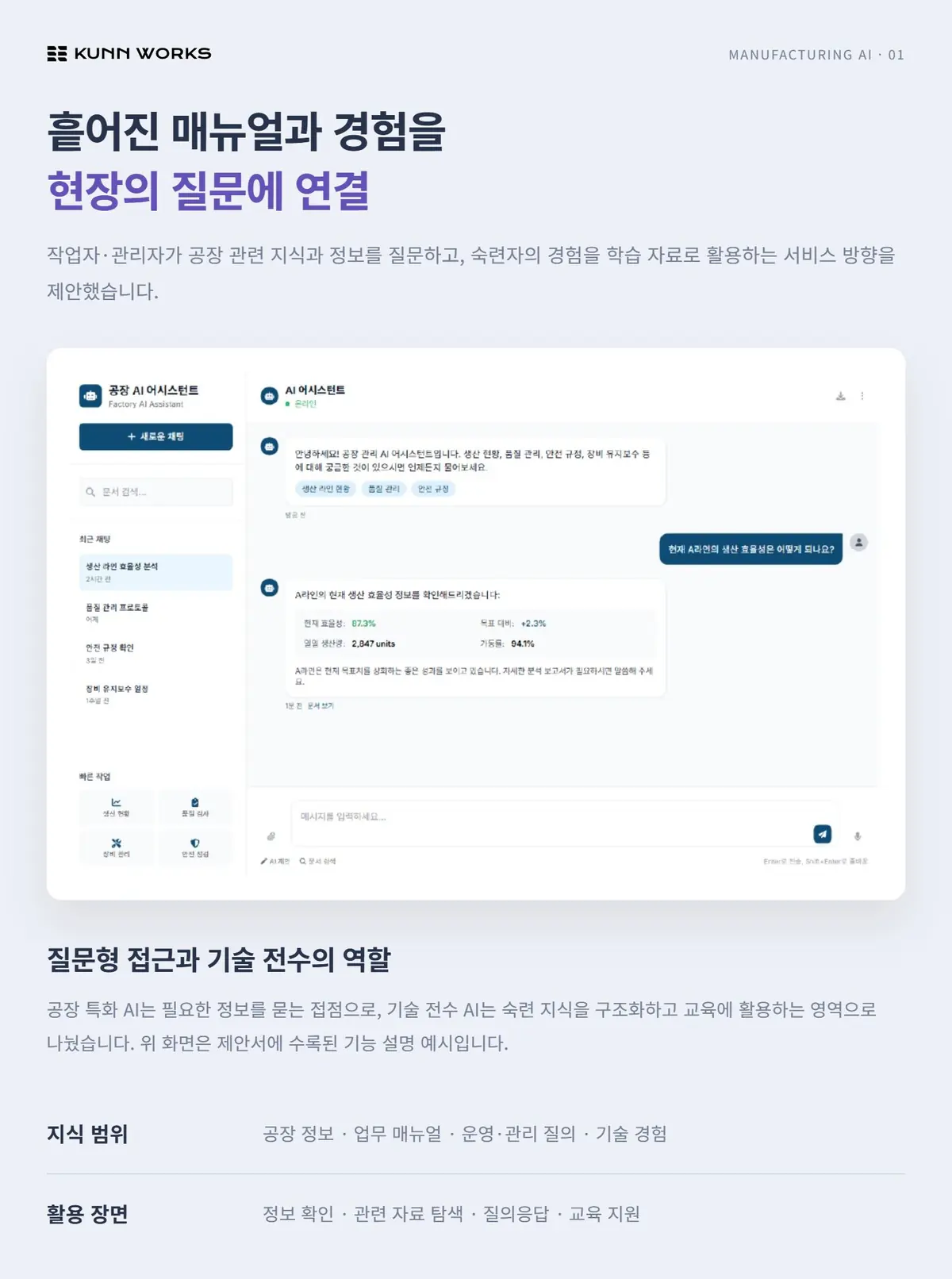 제조 AI 스마트팩토리 사례 자료 1. 원본 기획·수행 자료