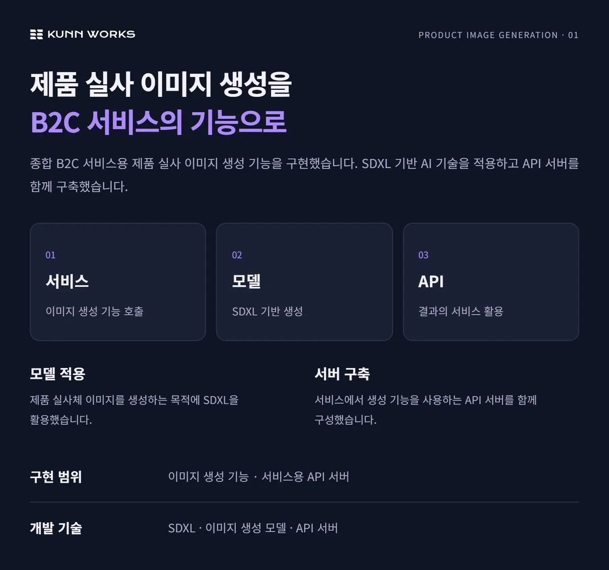 SDXL 제품 이미지 생성 사례 자료 1. 제공된 원본 이미지